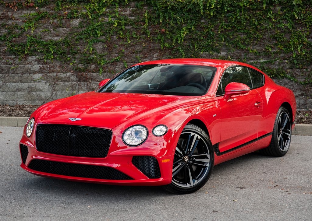 Continental gt v8 красная